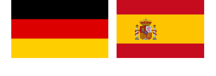 ドイツ、スペイン